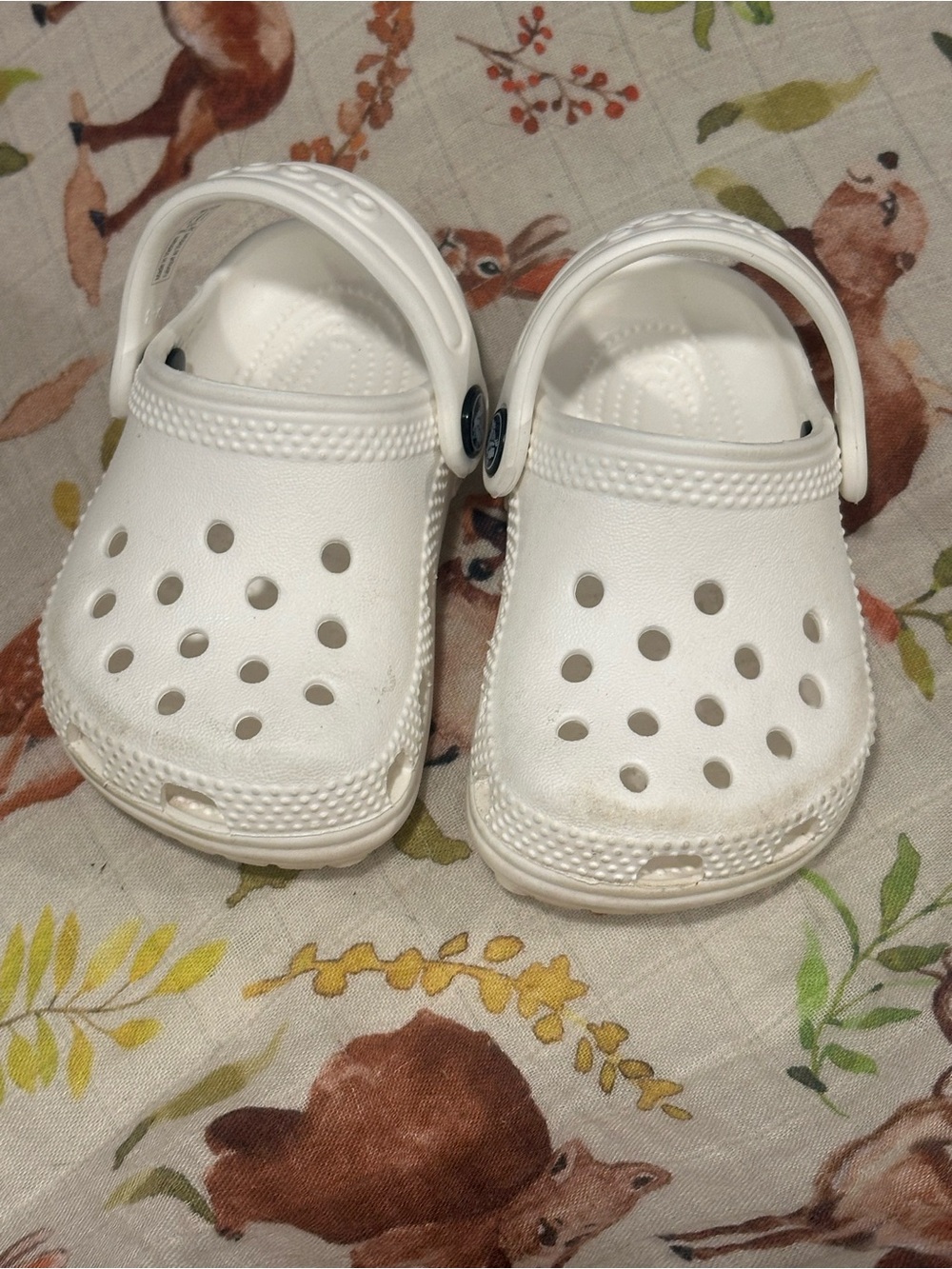 Crocs Classic Clog Toddler White Baby 2-3 Clogs